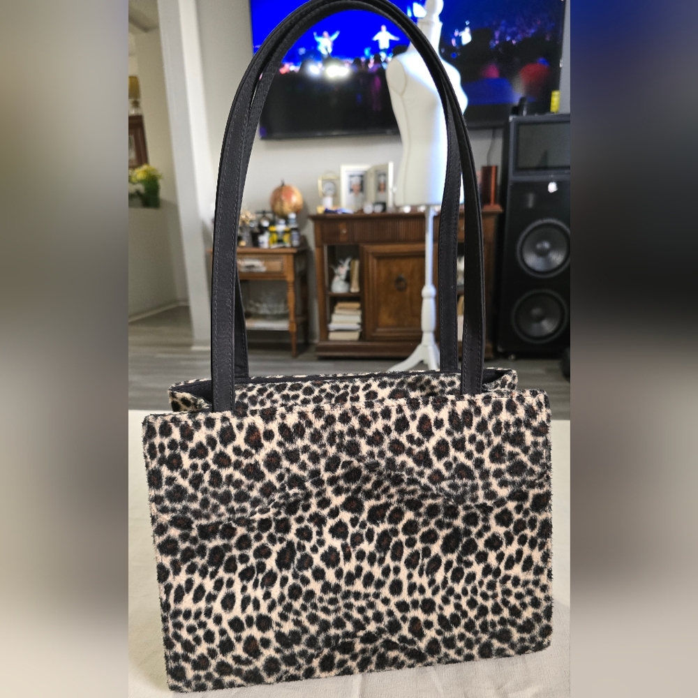 Kate Spade New York Leopard Print Tote Bag - Picture 14 of 16